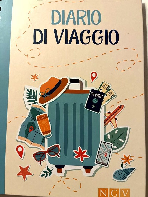 Copertina diario di viaggio di Ascanio nel Salento